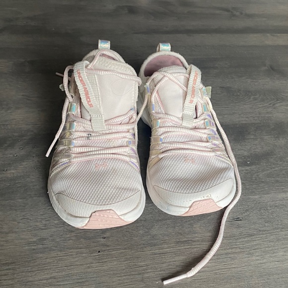 Under Armour Other - Girls Under Armour Pink/White Tennis Shoes